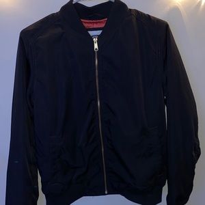 Old Navy black bomber jacket